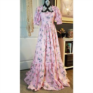 NWT Small Selkie Terrace Gown in Daquiri (Pink Tropical)